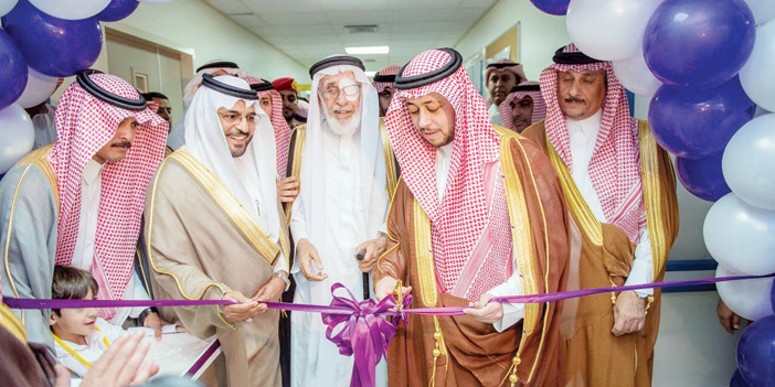  الأمير فهد يفتتح مشاريع الصحة