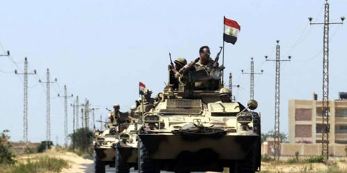 مصرع 4 من الجيش المصري خلال عملية أمنية بالصحراء الغربية 