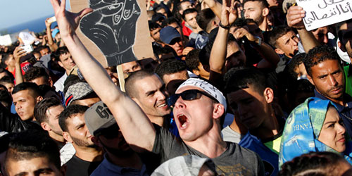 تجدد للمظاهرات في الحسيمة المغربية 