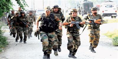 الشرطة الهندية تحبط هجومًا وتقتل أربعة مسلحين 