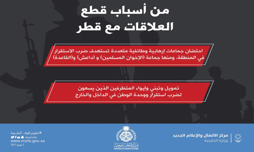 أكَّد أن الإمارات والسعودية تريدان تغيير سياسة قطر وليس نظامها 