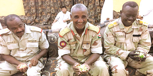  صورة لضباط الجيش السوداني