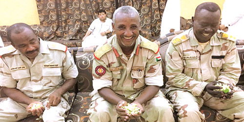  صورة لضباط الجيش السوداني