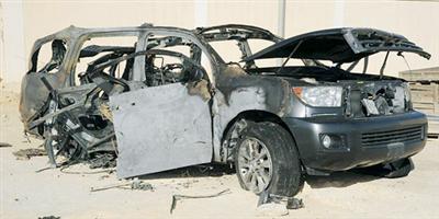 الداخلية: الإرهابيان آل حمادة وآل صويمل عثر على جثتيهما داخل السيارة المحترقة في القطيف 