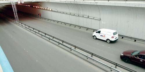   إنشاء نفق طريق الملك سعود