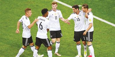 ألمانيا تكتسح المكسيك برباعية وتلحق بتشيلي في نهائي القارات 