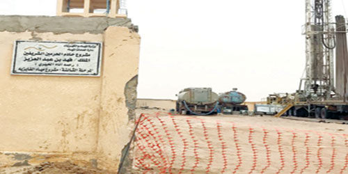  مشروع المياه المتعطل بالسليل