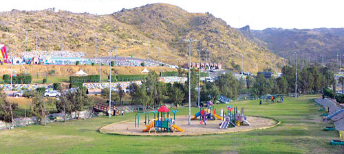  من داخل المنتزه بمحافظة وادي القرى بالباحة