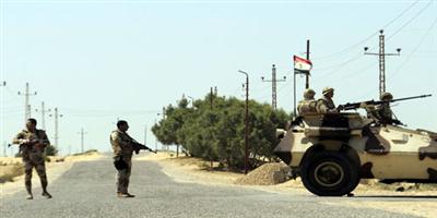 الجيش المصري يقتل 6 إرهابيين في سيناء 