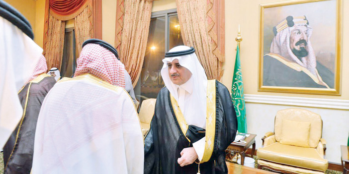   سموه خلال استقباله المواطنين في مجلسه الأسبوعي