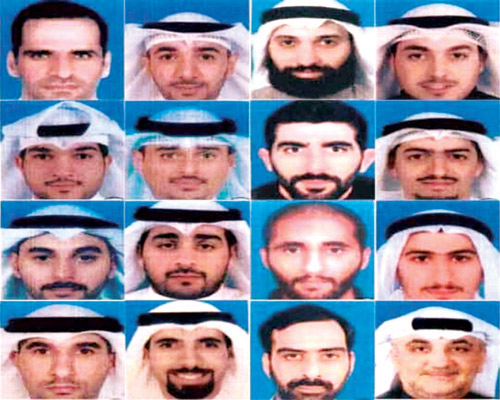  أفراد خلية العبدلي الإرهابية واتضح علاقتهم بإيران