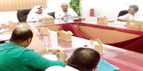  الحامد يرأس اجتماع مكافحة العدوى