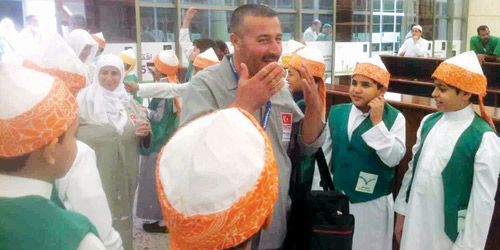 وصول 222444 حاجاً للمدينة المنورة حتى يوم الجمعة 