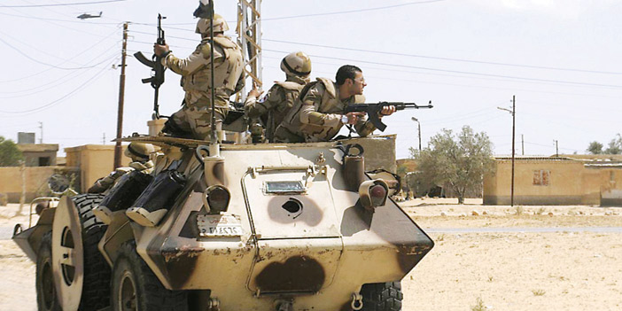  القوات المصرية في مواجهة مع الجماعات المسلحة المتطرفة