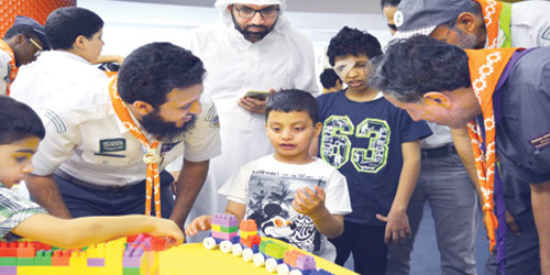برنامج ترفيهي كشفي للأطفال المرضى بمستشفى الملك عبدالله التخصصي للأطفال 