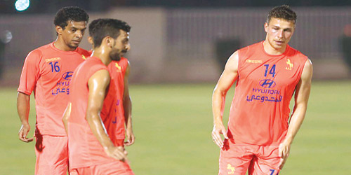  جانب من تدريبات الاتفاق