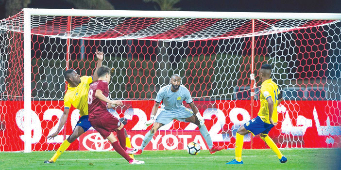  القزع ظهر بين اللاعبين في مباراة الفيصلي والنصر