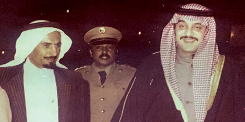  مع الأمير الراحل فيصل بن فهد