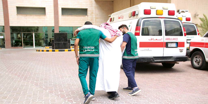 من خلال فريق تطوعي 