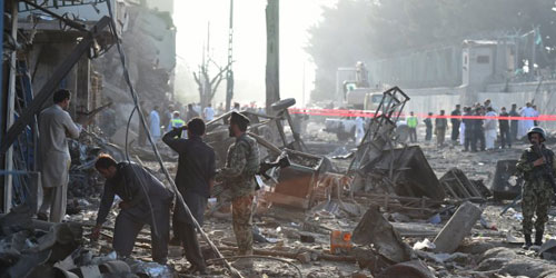 خمسة قتلى في هجوم انتحاري نفذته طالبان في جنوب أفغانستان 