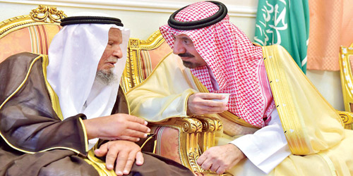  أمير نجران يزور الشيخ أبو ساق