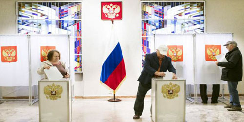 انطلاق الانتخابات المحلية في روسيا 