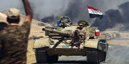 القوات العراقية تطلق عملية عسكرية تمهيدية لاستعادة مناطق الأنبار 