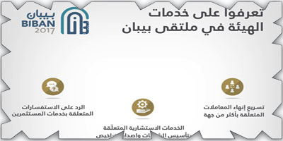 هيئة الاستثمار تشرح دورها في خدمة المستثمر المحلي 