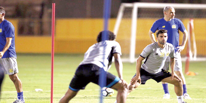  من تدريب النصر