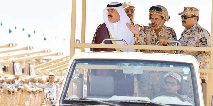  وزير الحرس الوطني الأمير متعب بن عبدالله يرعى إحدى فعاليات الحرس