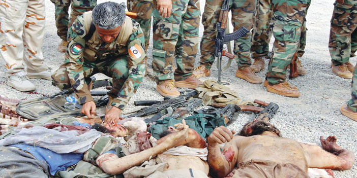  قتلى من صفوف داعش في مواجهات مع قوات البشمركة في كركوك