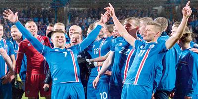 أيسلندا أصغر دولة على الإطلاق تبلغ نهائيات كأس العالم 