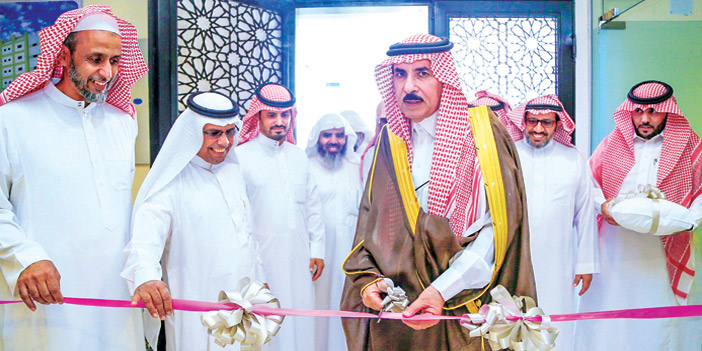  محافظ البكيرية يفتتح مقر جمعية الزواج