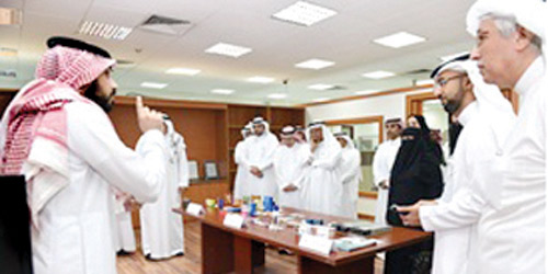  جانب من الزيارة