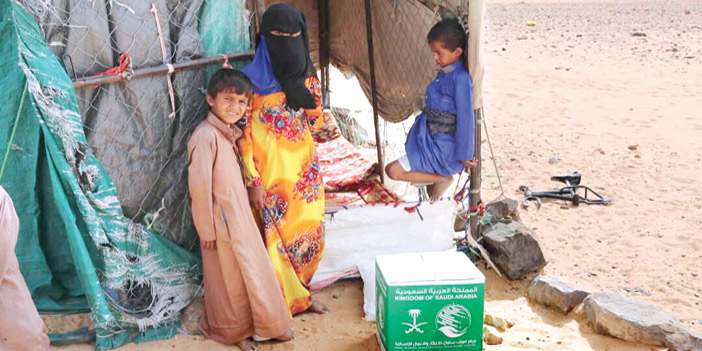  جانب من المساعدات التي قدمها المركز