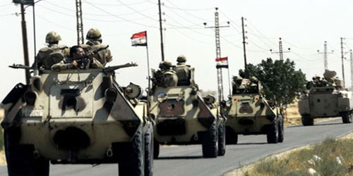 قوات الجيش المصري تحبط هجوماً إرهابياً في سيناء 