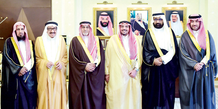  الأمير فيصل بن مشعل يتوسط وفد الجمعية الوطنية لحقوق الإنسان
