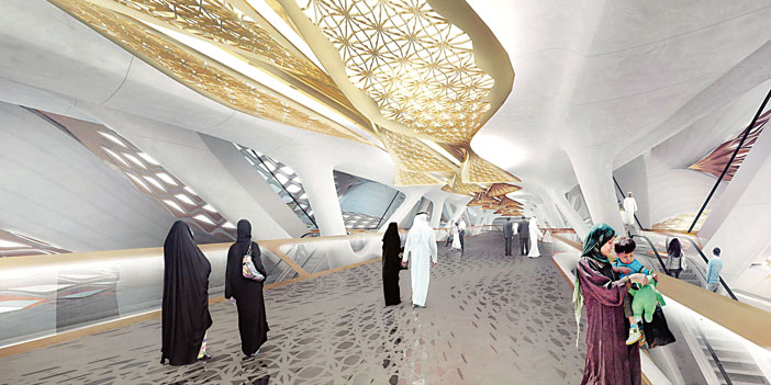  إحدى محطات المترو