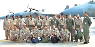 اكتمال وصول القوات الجوية السعودية للمشاركة في تمرين «مركز التفوق الجوي» 
