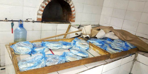  جانب من المخابز المخالفة