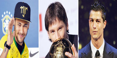 «الفيفا» يكشف اليوم عن الفائز بجائزة أفضل لاعب في العالم 