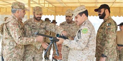 التمرين العسكري السعودي الباكستاني «الصمصام 6» يواصل فعالياته في باكستان 