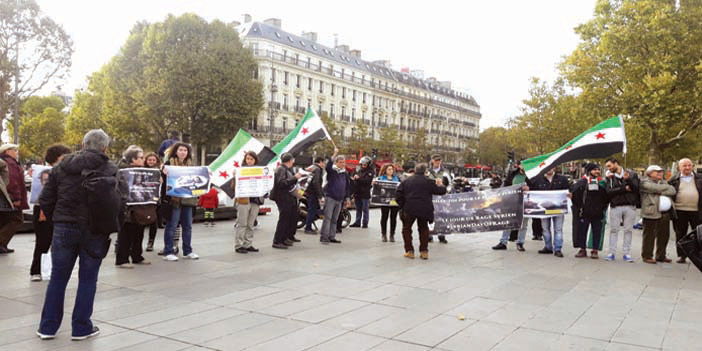  جانب من الوقفة الاحتجاجية