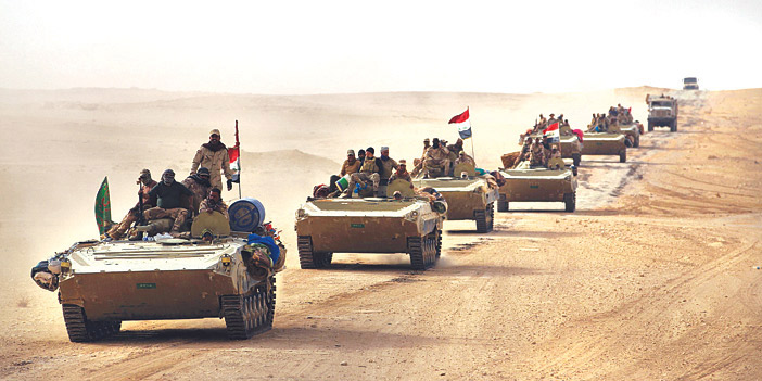  القوات العراقية تدخل مدينة القائم بعد تراجع داعش