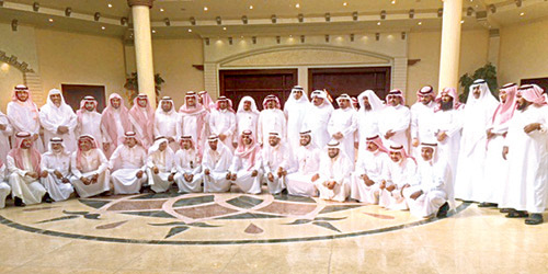  أعضاء المجالس البلدية خلال الزيارة