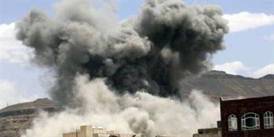 الجيش اليمني يقصف مخزن ذخيرة للانقلابيين بصعدة 