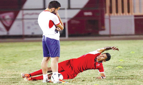  الجزائري فاهم بو عزه يخضع لتدريبات خاصة