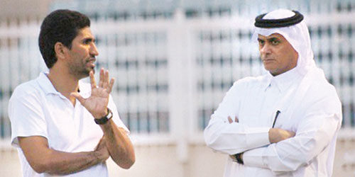  رئيس أُحد للمدرب: شكراً يا حربي