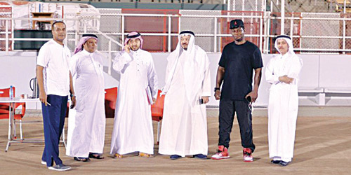  زين العابدين نيفاوي وطيب مع الجهاز الإداري