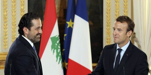 ماكرون يدعو الحريري لزيارة فرنسا.. وعون ينضم إلى حزب الله في التحريض ضد السعودية 
